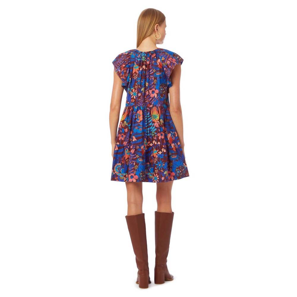 NEW MARIE OLIVER kara dress in peacock floral - Picture 2 of 2